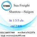 Shantou Port LCL Consolidamento A Saigon